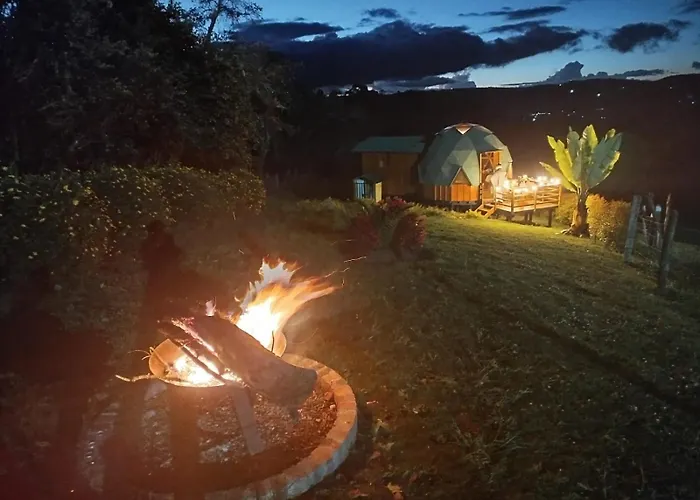 Glamping - Domo El Frailejon Con Jacuzzi