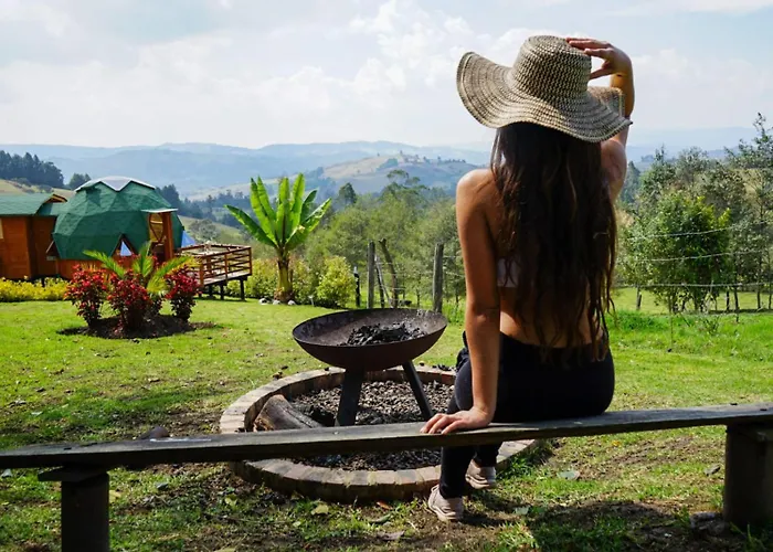 Glamping - Domo El Frailejon Con Jacuzzi