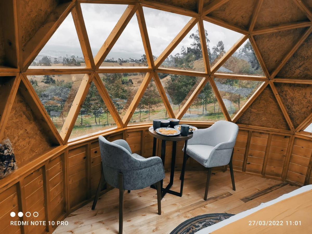 Glamping - Domo El Frailejon Con Jacuzzi * Villapinzon
