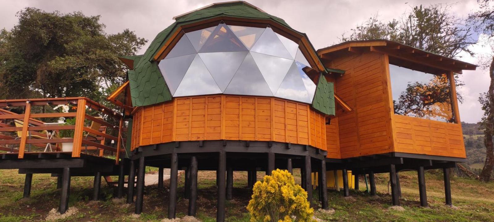 Glamping - Domo El Frailejon Con Jacuzzi